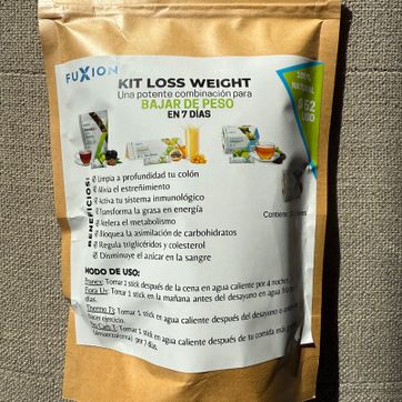 Imagen del producto KIT LOSS WEIGHT (FUXION)