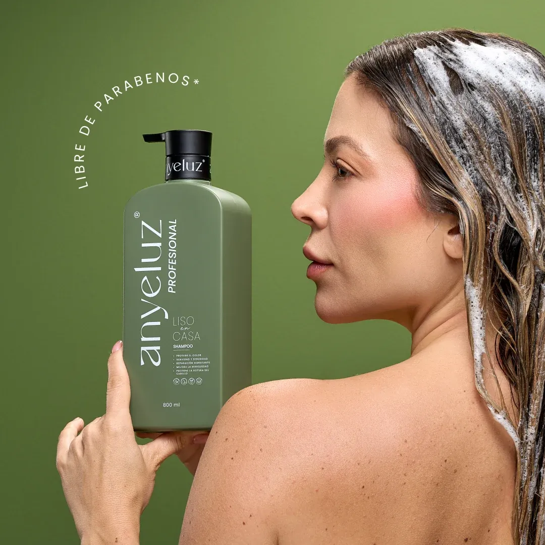 Shampoo profesional liso en casa 
