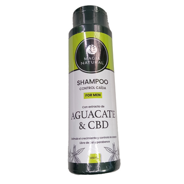 SHAMPOO DE AGUACATE Y CBD 450ml - imagen 1