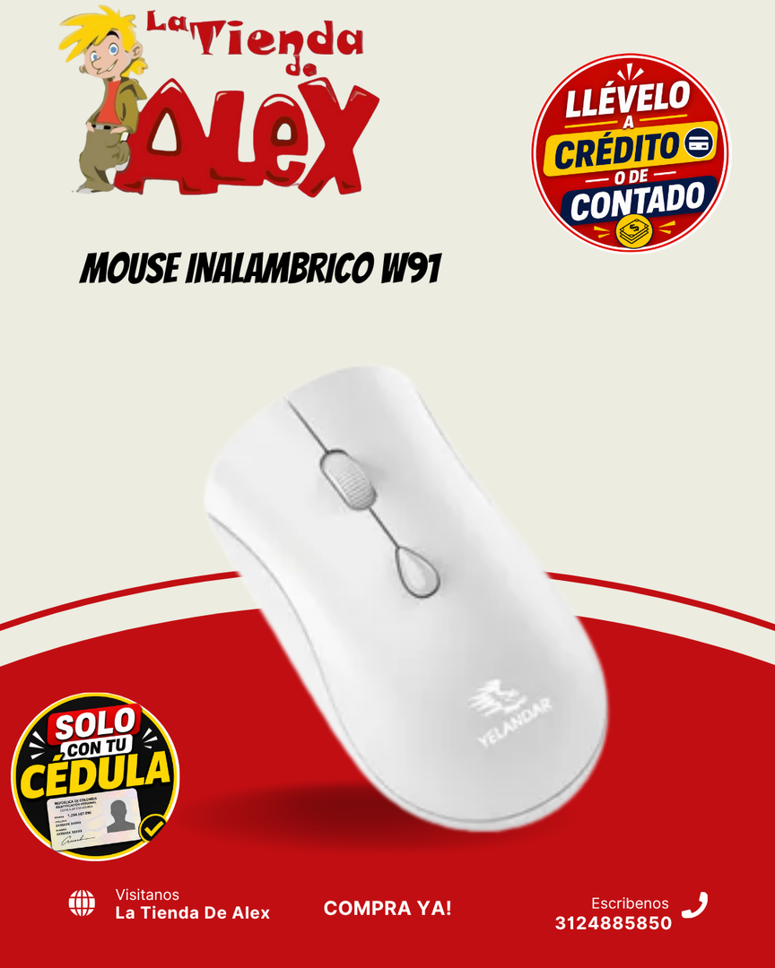 MOUSE INALAMBRICO W91