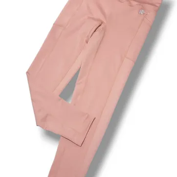Leggings Running con bolsillos laterales y sin costura delantera tiro alto Lycra - imagen 1