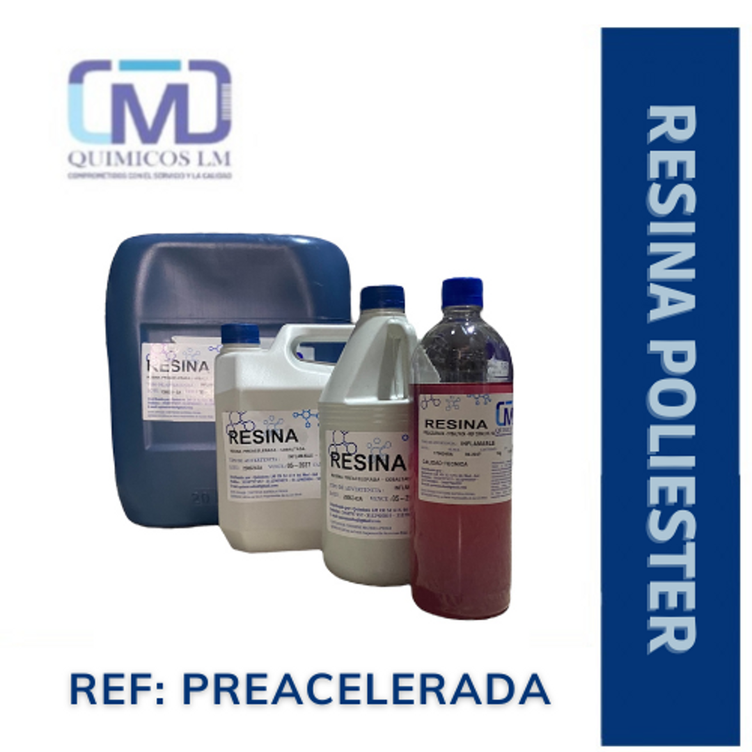 RESINA/POLIESTER /PREACELERADA 
