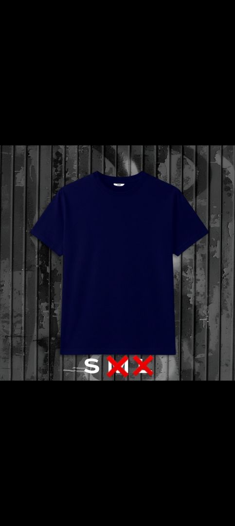 Franelas oversize y corte estándar..