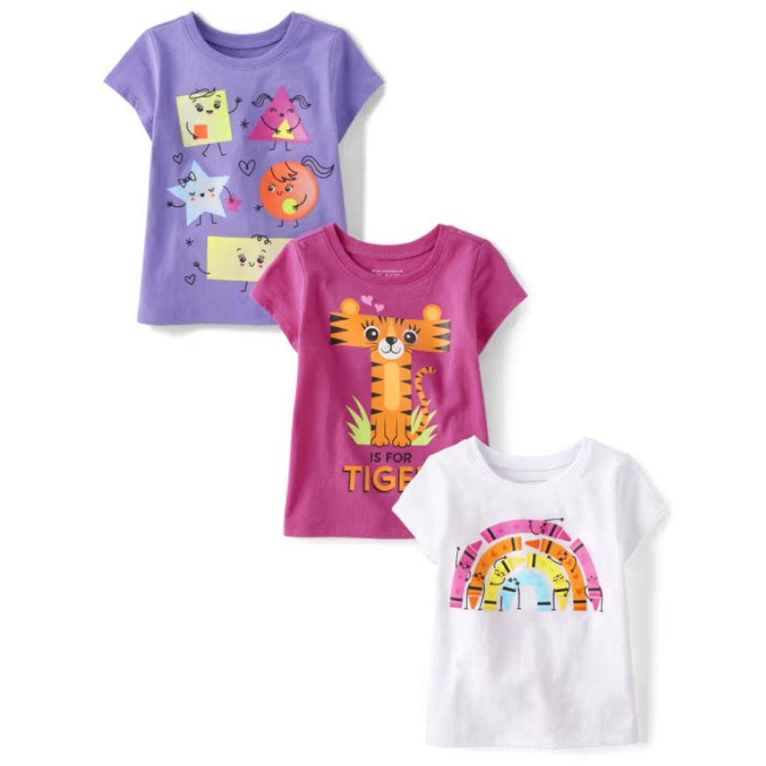 3T Set 3 Camisetas CHILDRENS PLACE