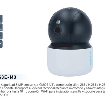 Imagen del producto CAMARA DOMO 3MP UNIVIEW 