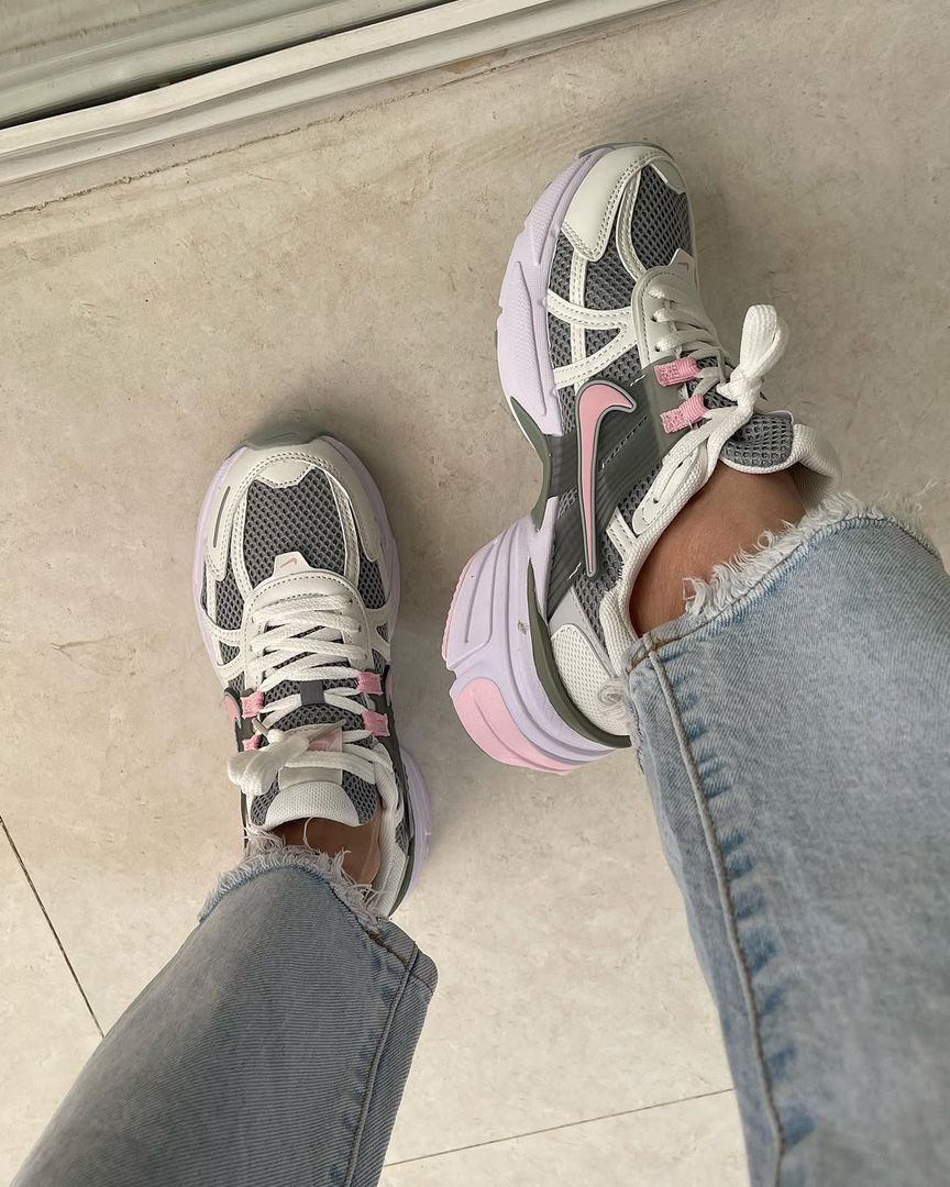 TENIS V2K RUN ROSADA|GRIS