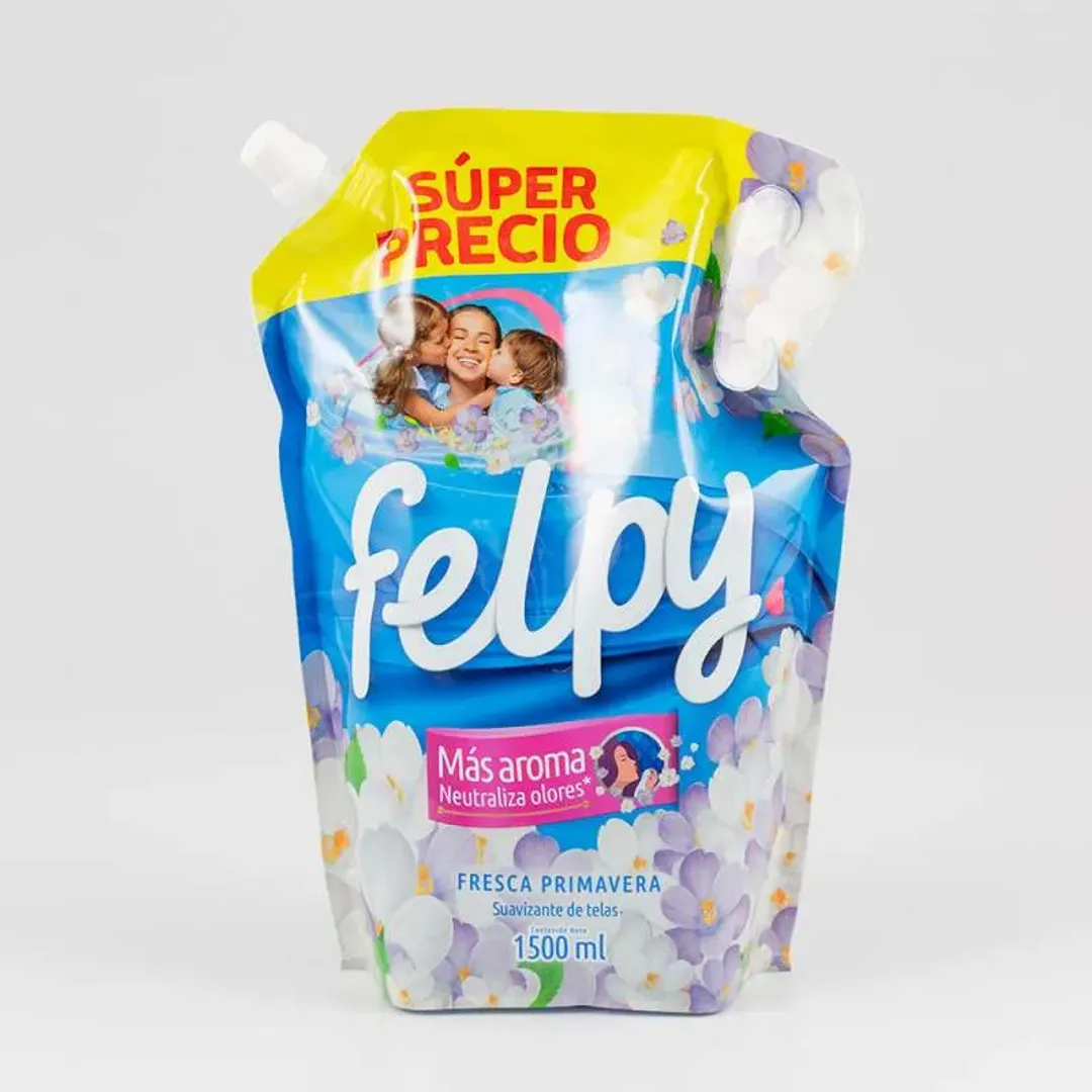 SUAVIZANTE FELPY DOY PACK BEISBOL X 1.500 ML