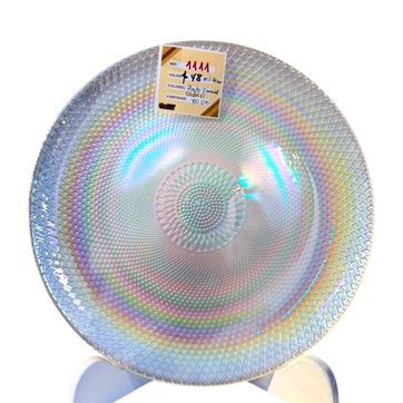 Imagen del producto SOBREPLATO EN VIDRIO BLANCO TORNASOL