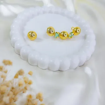 EARCUFF MARIAM CON PIEDRA - ITIEL - imagen 1