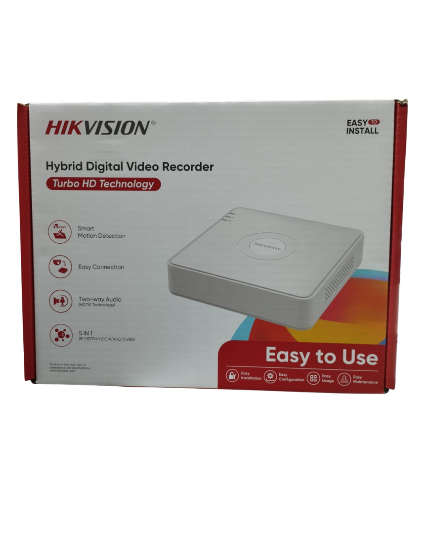 DVR Hikvision 2MP Híbrido 4CH