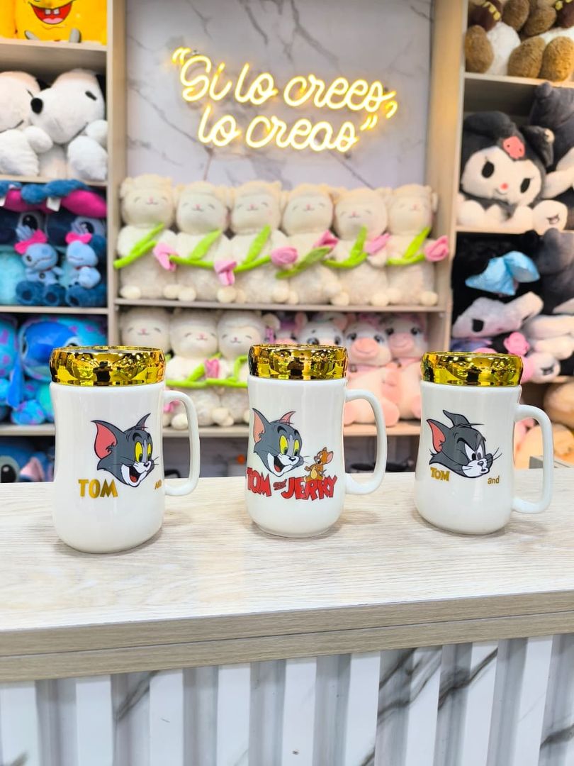 MUG TAPA ESPEJO TOM Y JERRY V2