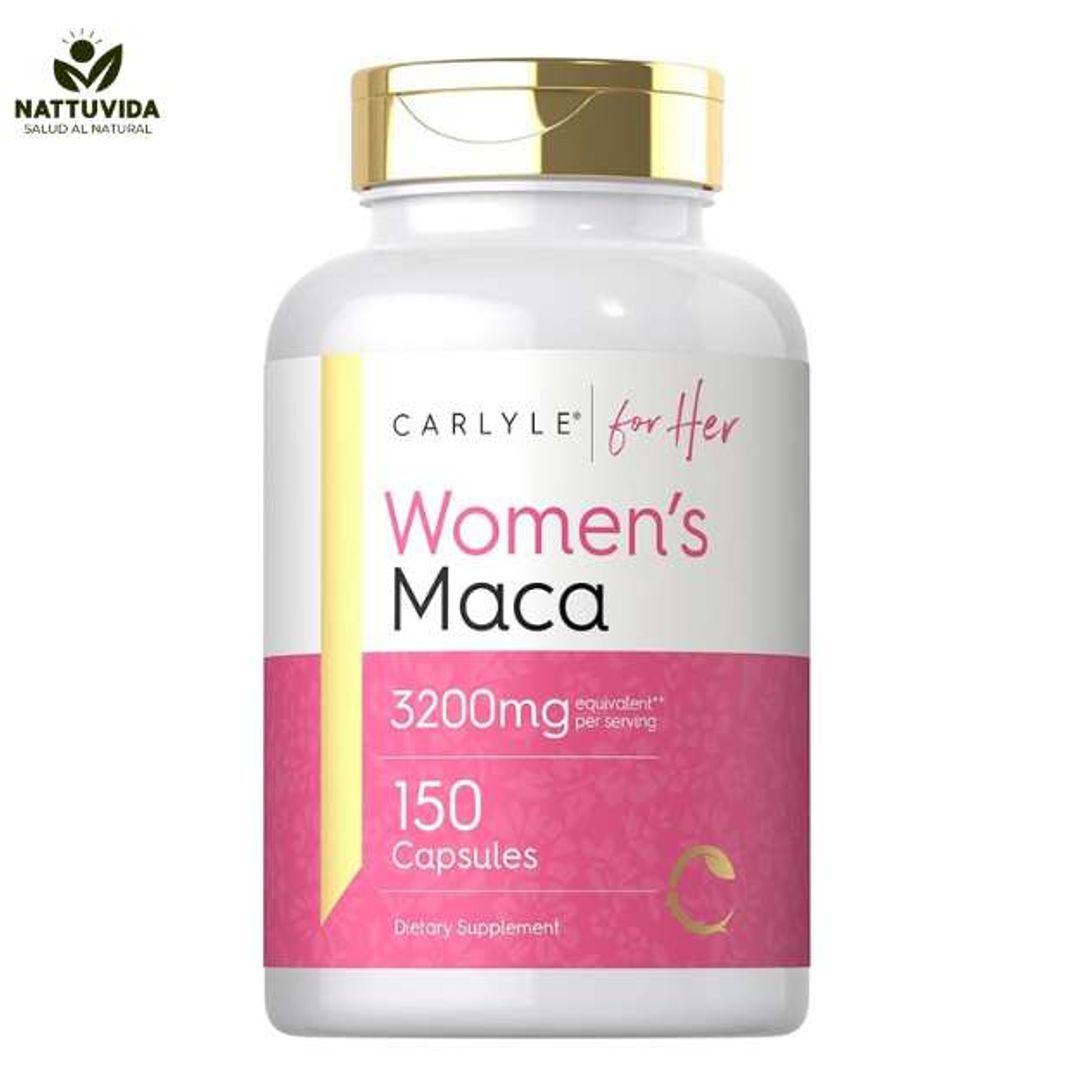 Maca para Mujeres de 3200 mg | 150 unidades 