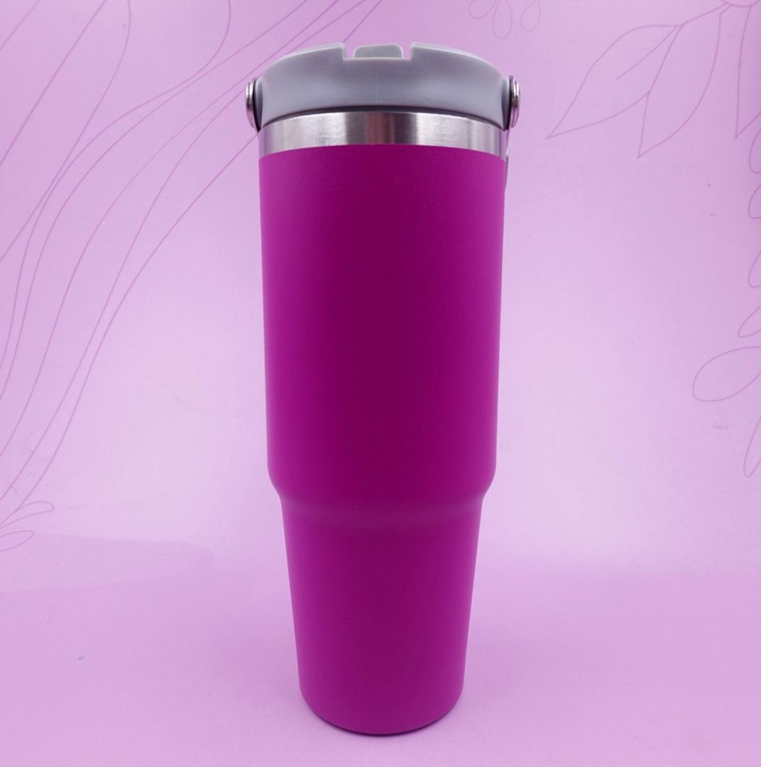 TERMO FLIP STRAW WATER 900ML