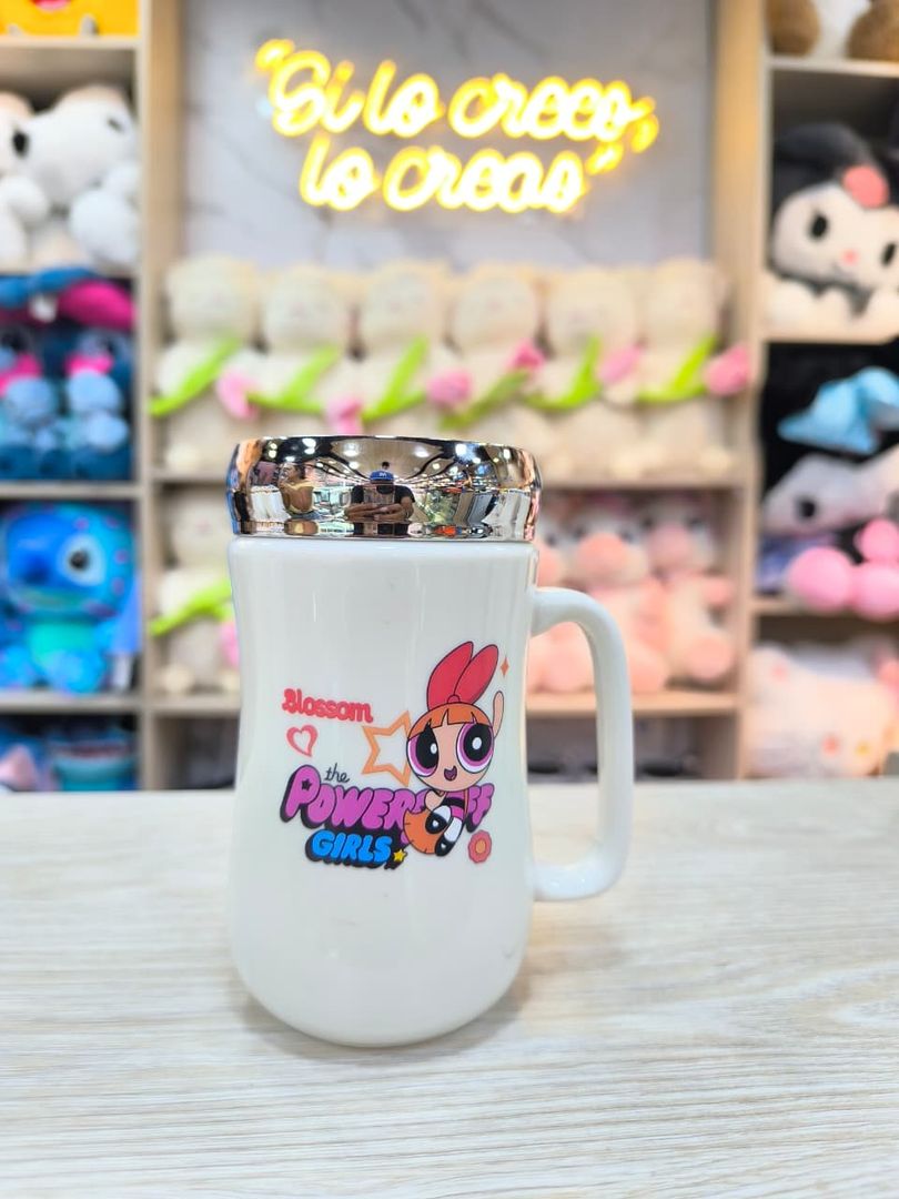 MUG TAPA ESPEJO CHICAS SÚPER PODEROSA