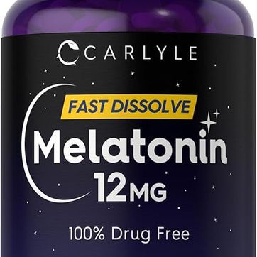 Melatonina 12 mg 300 comp Carlyle  - imagen 1