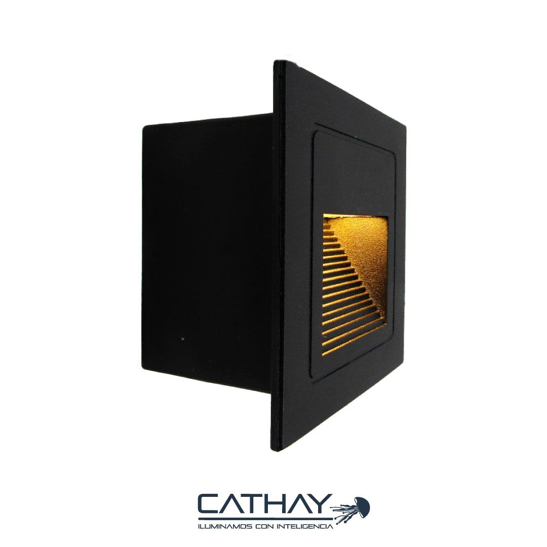 APLIQUE LED TIPO CARTAGENERA NEGRO 