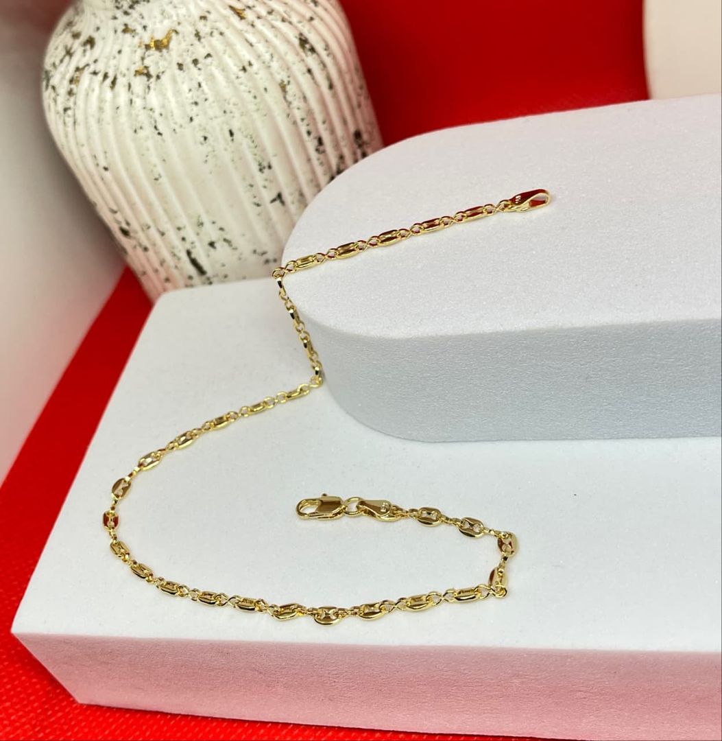 Tobillera gucci 2mm de 25cm 