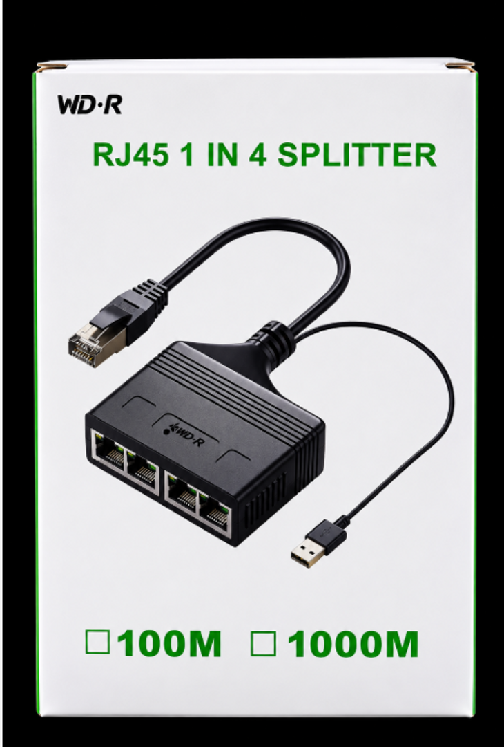 divisor RJ45 1 a 4