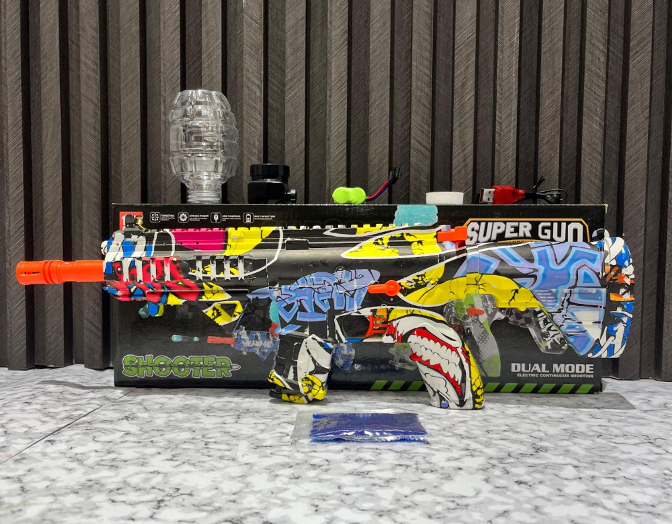 FUSIL CON LUCES LATERALES