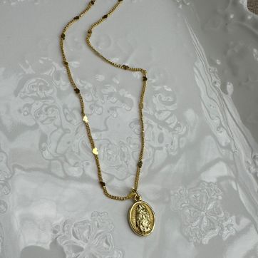 Imagen del producto Medalla en rodio virgen 