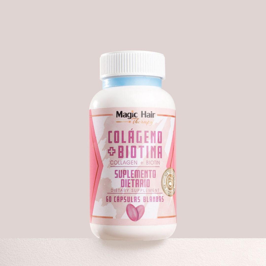 Cápsulas blandas de colágeno y biotina Magic Hair