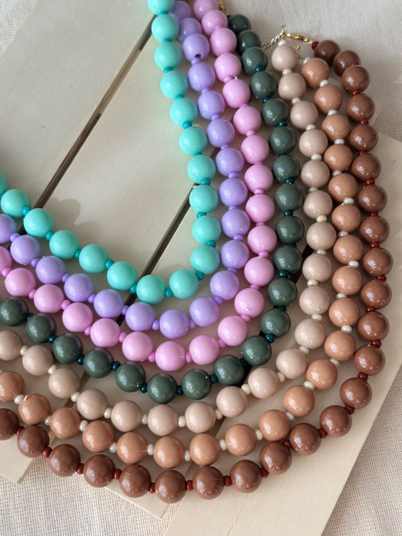 Collar abaco #12 con dije 