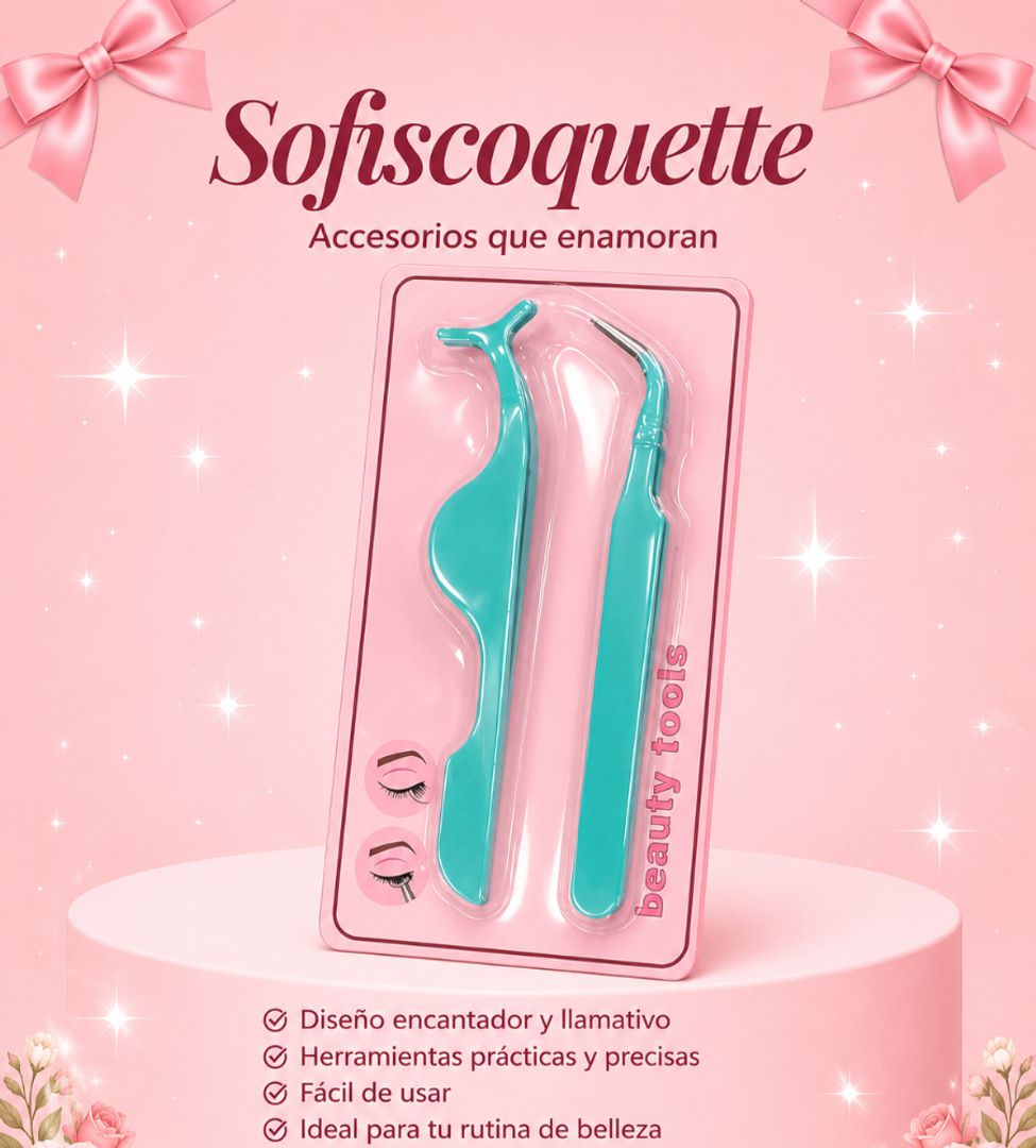 Pinzas para pestañas