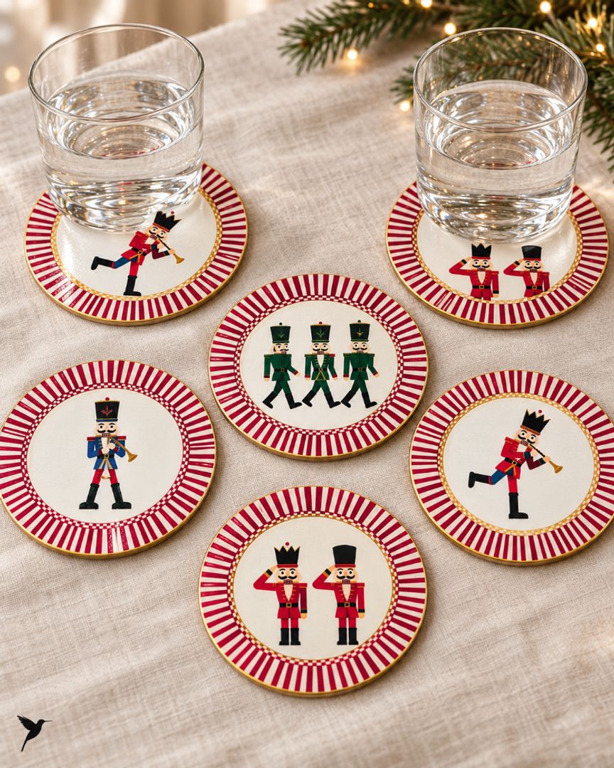 Posavasos Navideños 6U