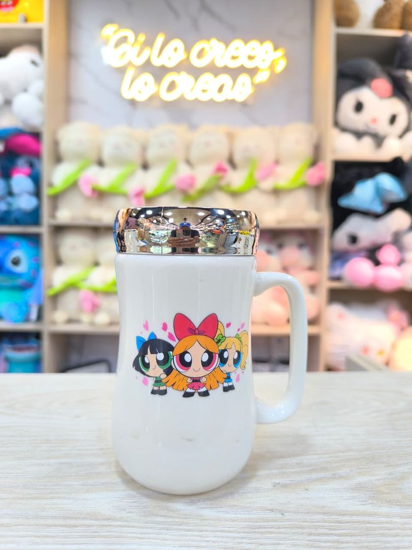 MUG TAPA ESPEJO CHICAS SÚPER PODEROSA