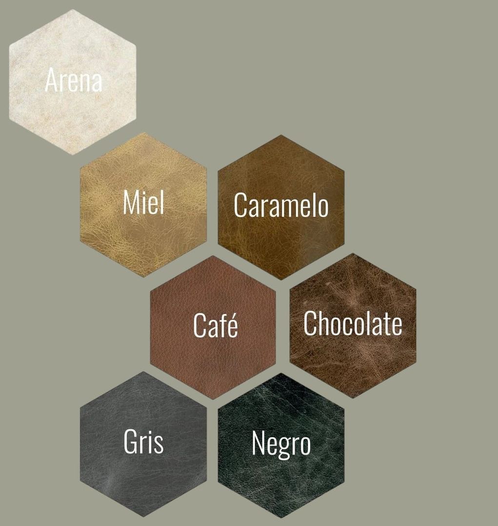 Butaco para barra en cuero