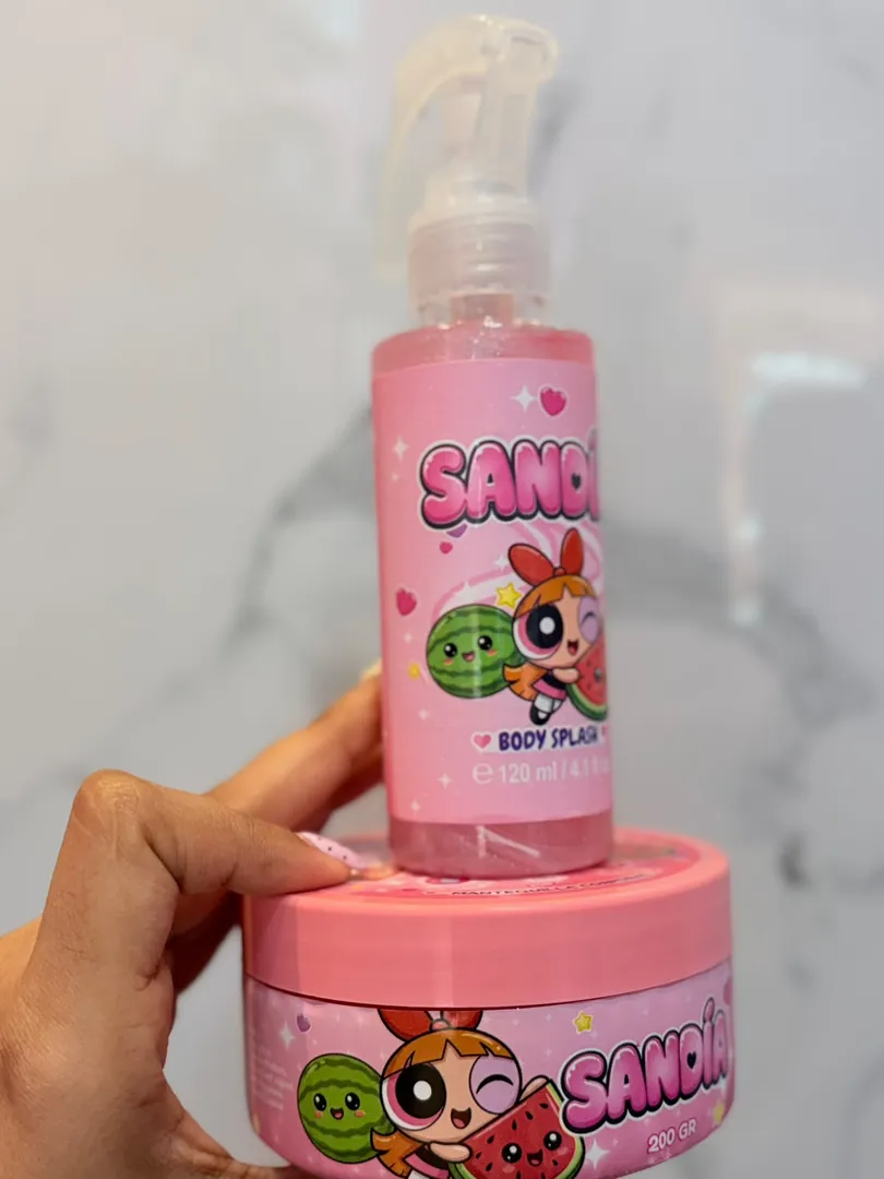 Duo splash y mantequilla corporal chicas poderosas