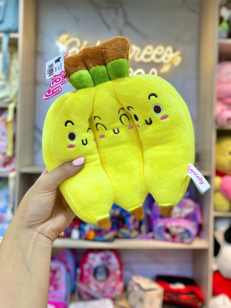 PELUCHE BANANA ( 20 CM 