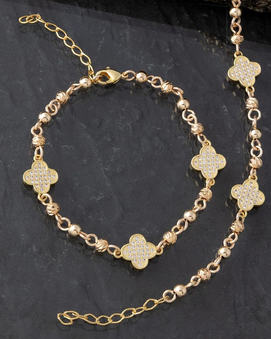 Pulsera VC balín 4mm entorchado