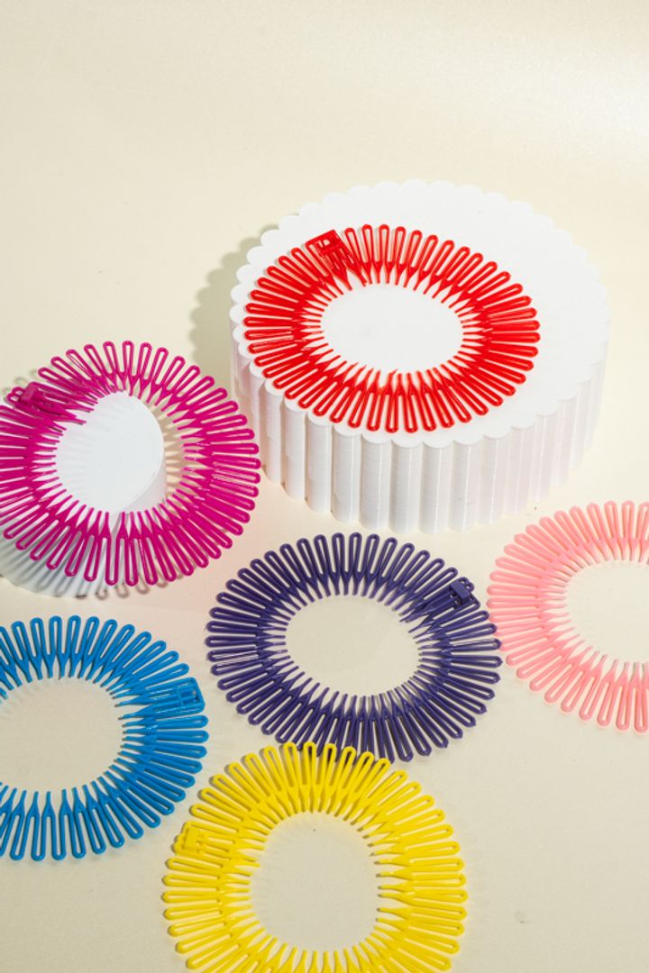Diadema espiral colores 