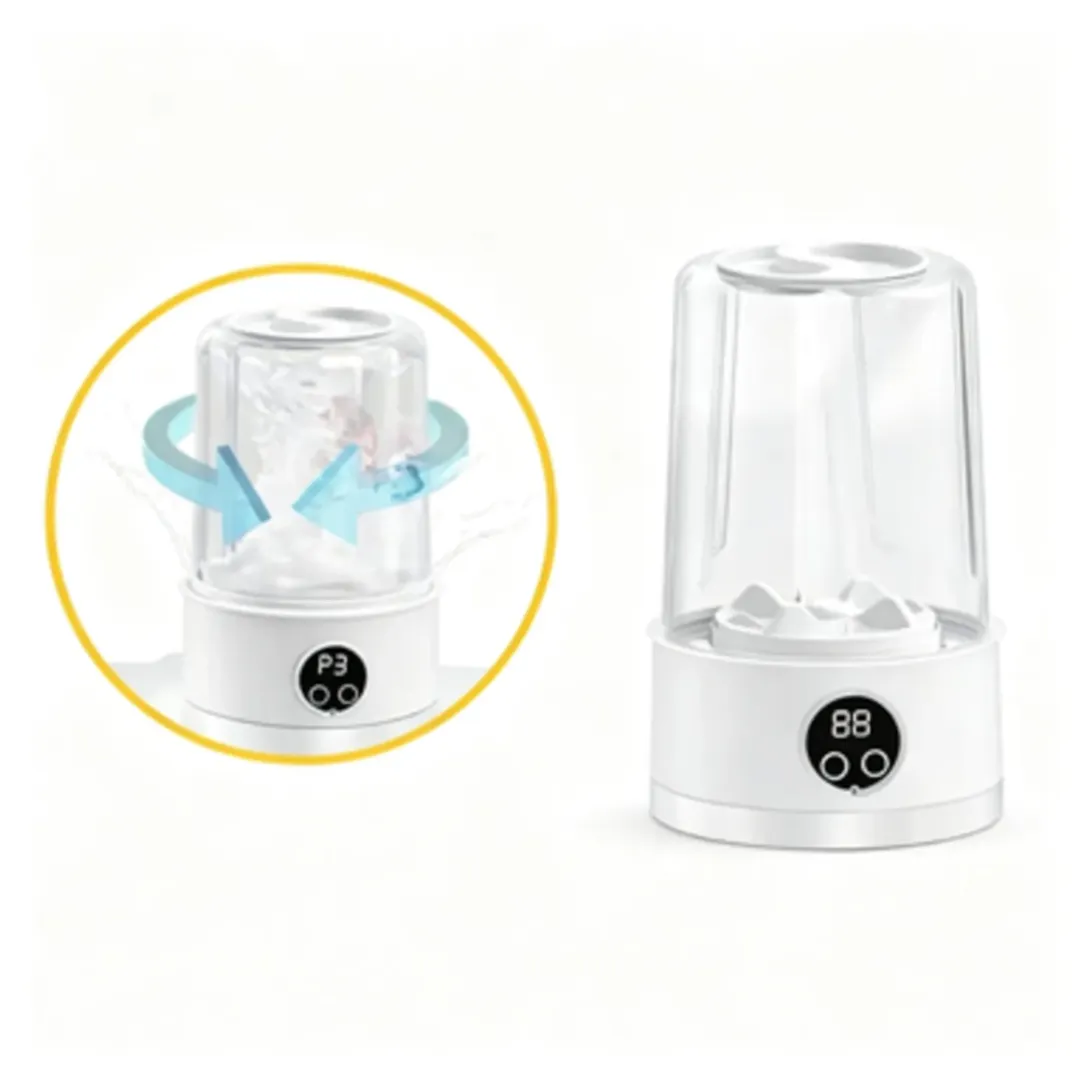 MINI LAVADORA PARA ROPA INTERIOR HS-588 – 1L