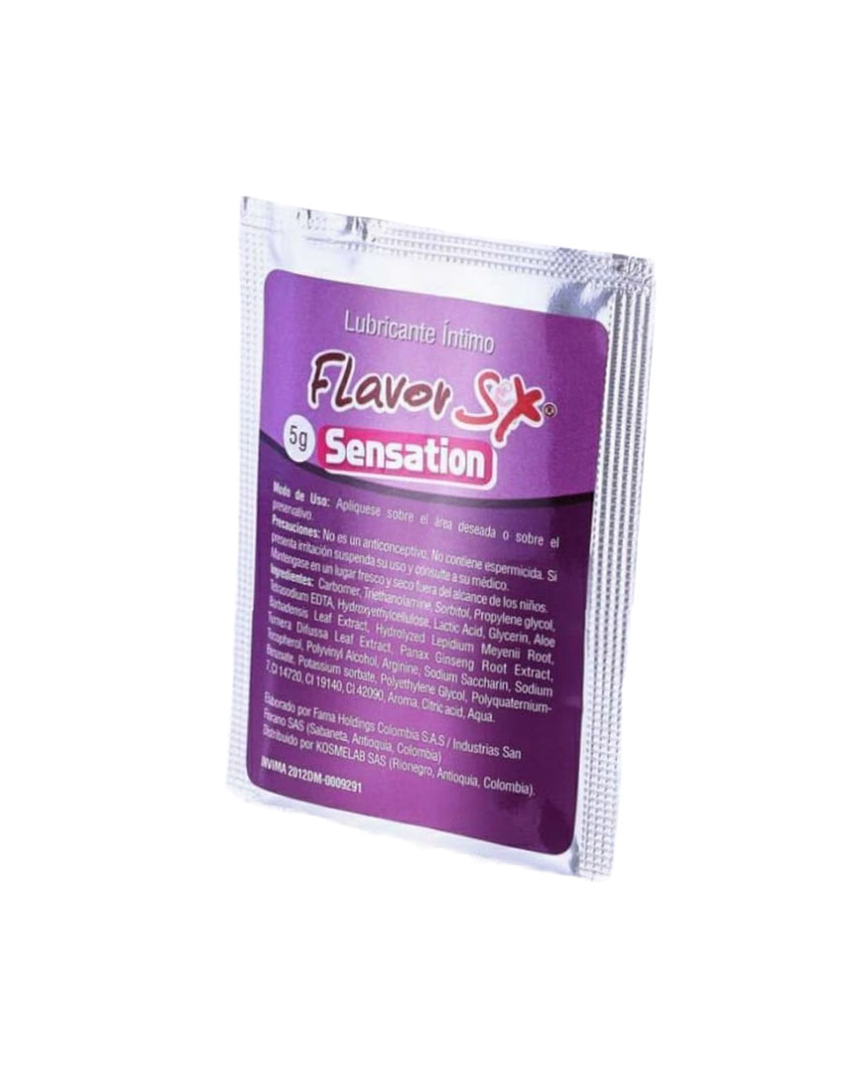 MULTIORGASMO SENSATION 15 G. FLAVOR