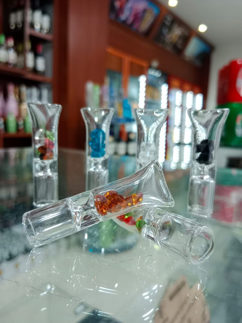 Pipa vidrio boquilla
