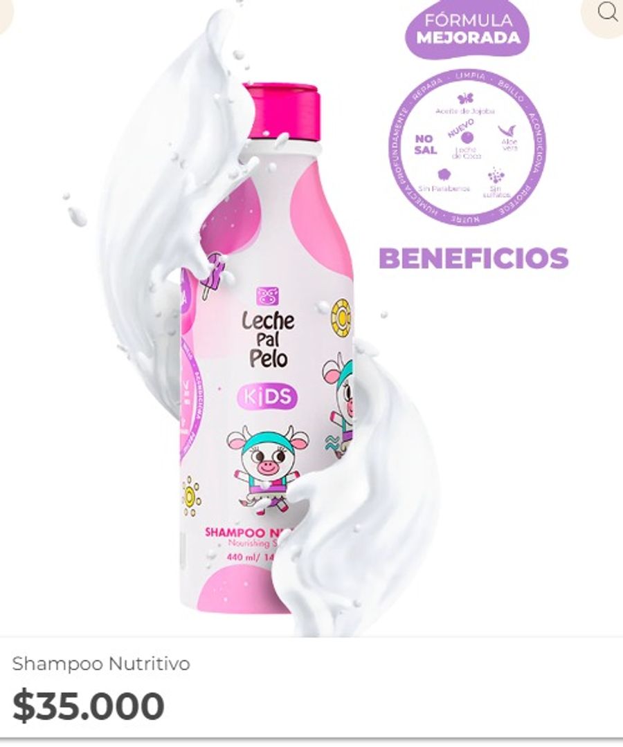 Shampoo Nutritivo Kids