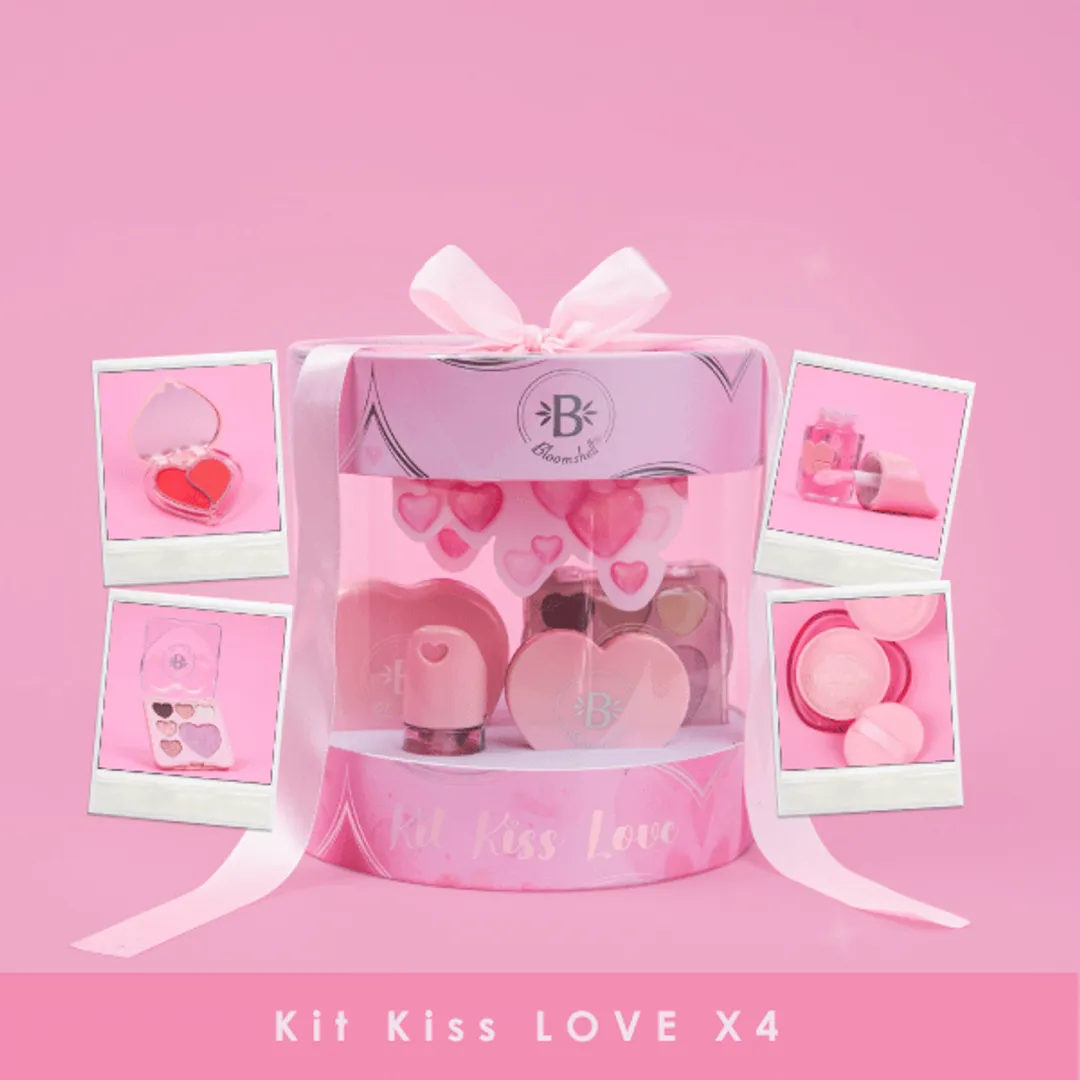Kit kiss love x 4