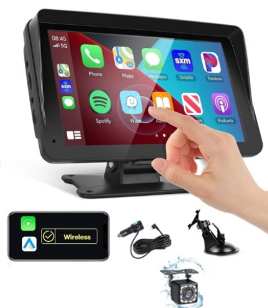 PANTALLA CARPLAY CARRO + CAMARA REVERSA