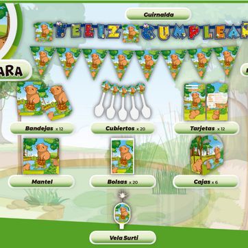 Imagen del producto DECORACIÓN CAPIBARA