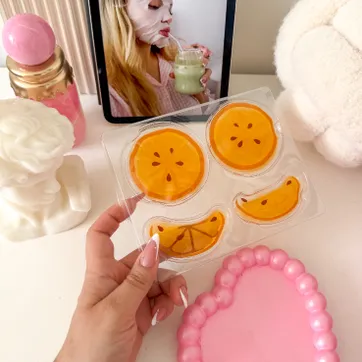 Imagen del producto CUBRE OJOS EN GEL NARANJA