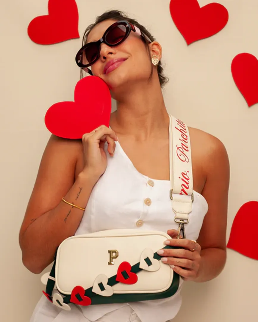 Bandolera Ciao Ivory x Verde