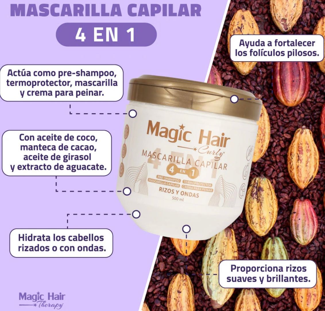 Mascarilla 4 en 1