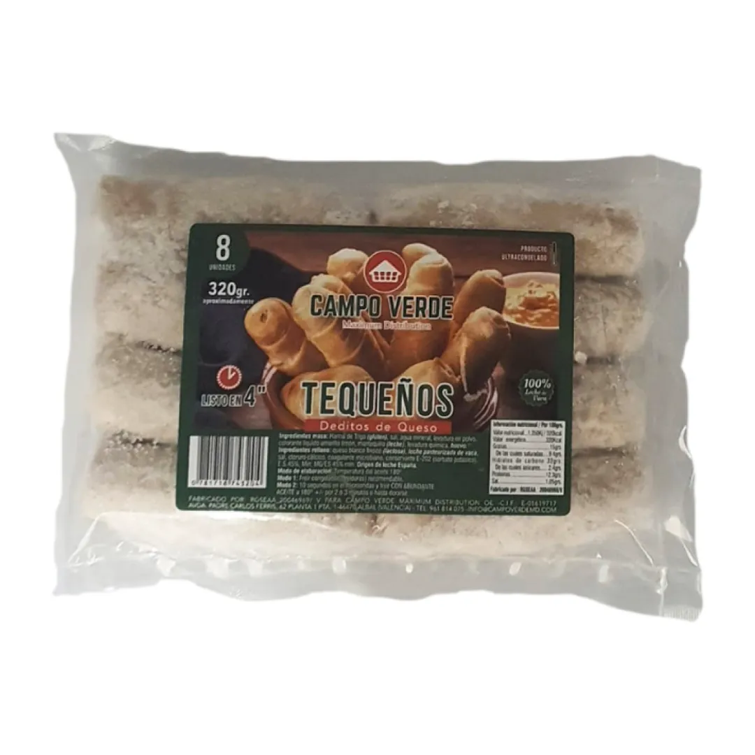 Tequeños / Deditos de Queso 320gr (8 unidades)