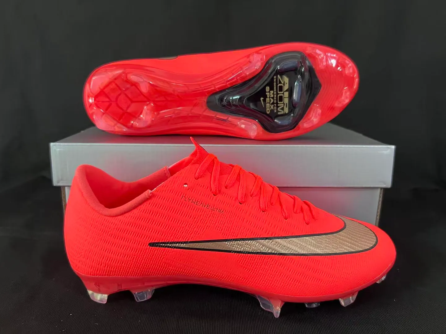 Tacos Mercurial FG - Natural firme Lote 1