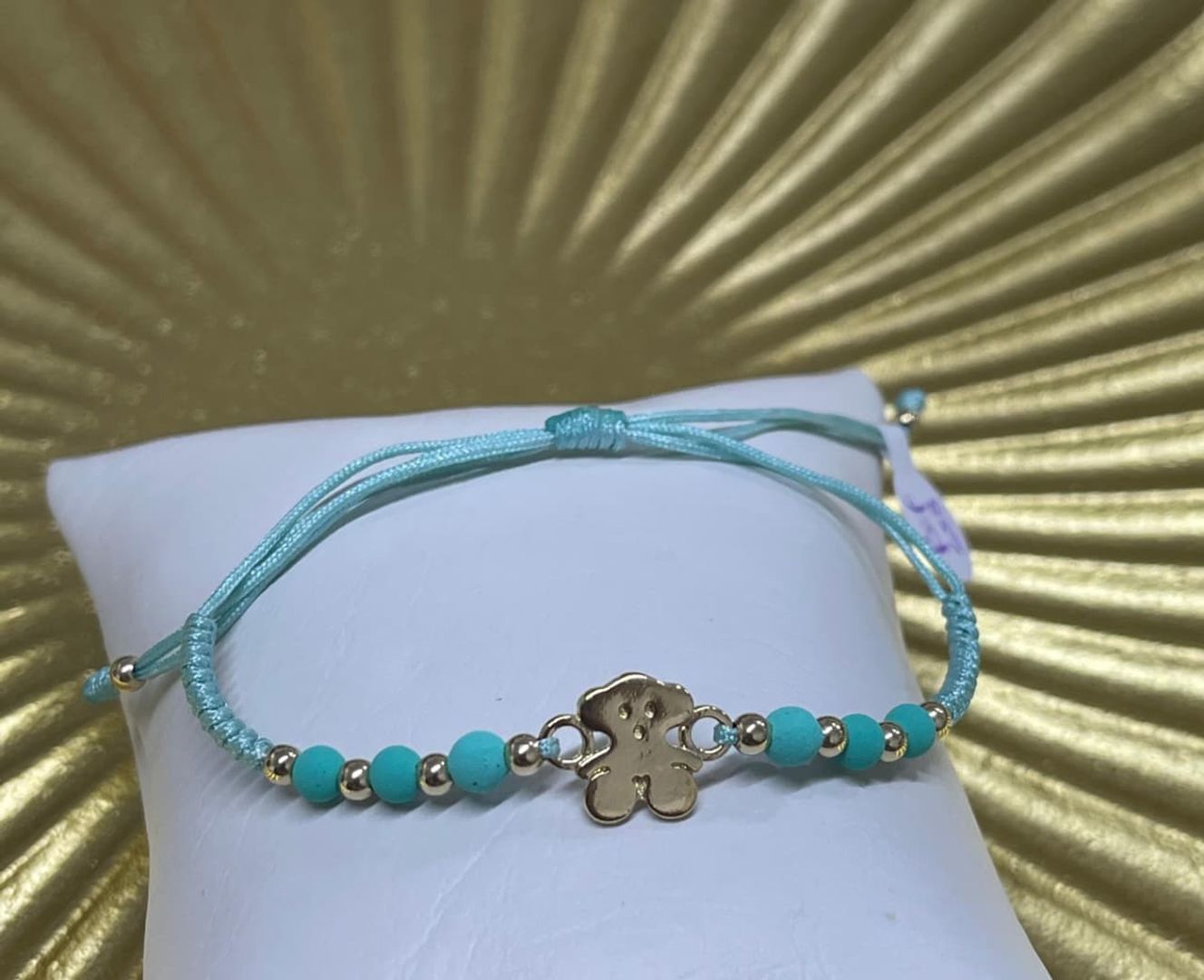 Pulsera oso tous liso balin 3mm liso