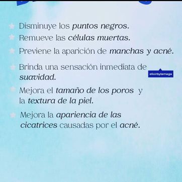 Exfoliante aclarante de Elixir by La maga  - imagen 2