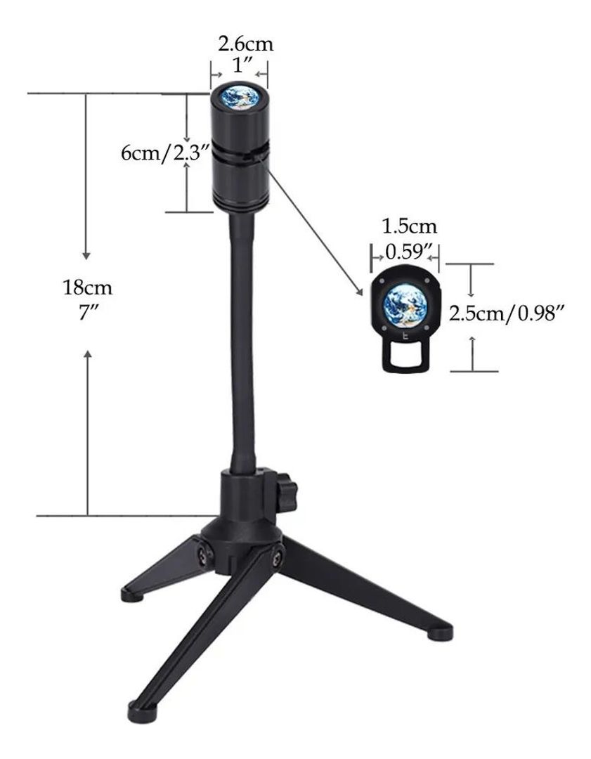 Proyector Luna y tierra 