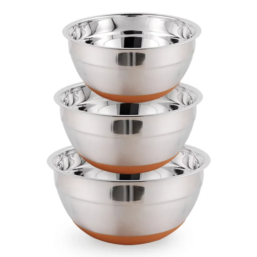 SET X3 BOWLS ACERO BASE SILICONA 16-20-22 HOME ELEMENTS